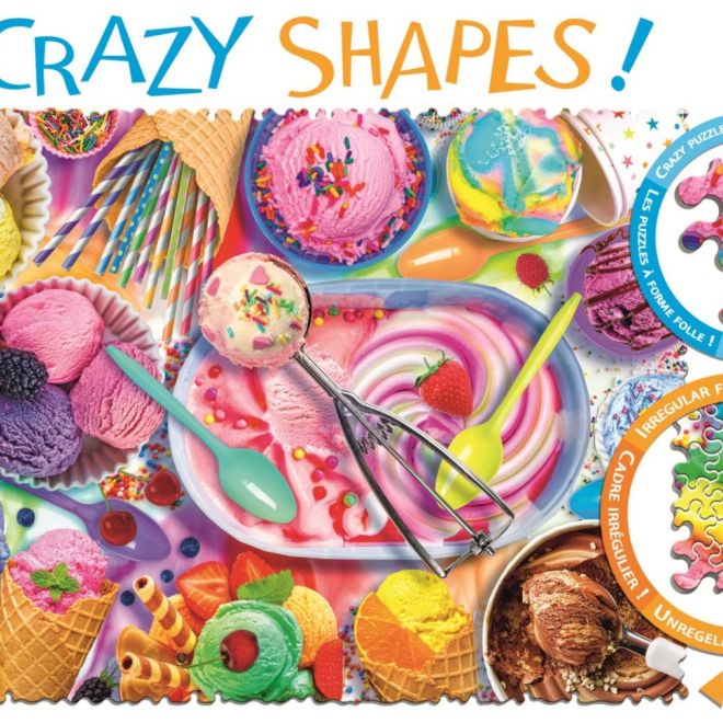 TREFL Crazy Shapes puzzle Sladké sny 600 dílků