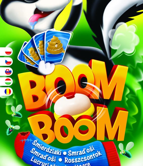 Společenská hra Boom Bomm - Smraďoši