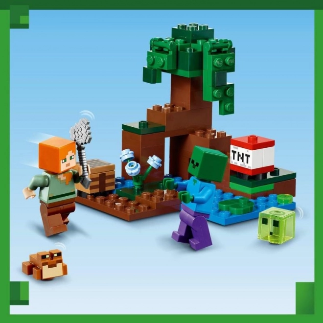 LEGO® Minecraft® 21240 Dobrodružství v bažině