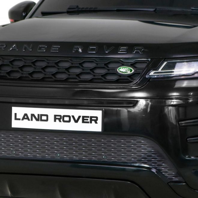 Range Rover Evoque na baterie pro děti černý + dálkové ovládání + pomalý start + MP3 LED