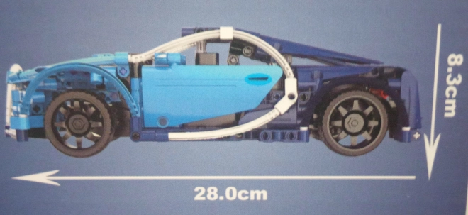 RC stavebnice Bugatti Chiron CaDA - 419ks