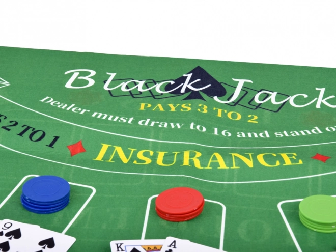 Sada karetní hra 2v1 poker a blackjack