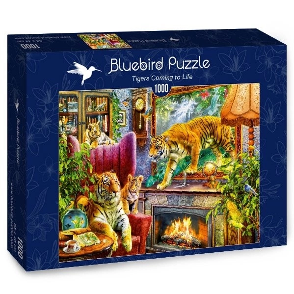 Puzzle Tygři Ožívají 1000 Dílky