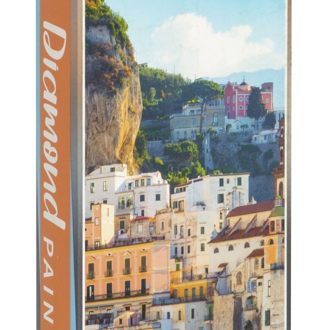 Sada na diamantové malování - pobřeží Amalfi
