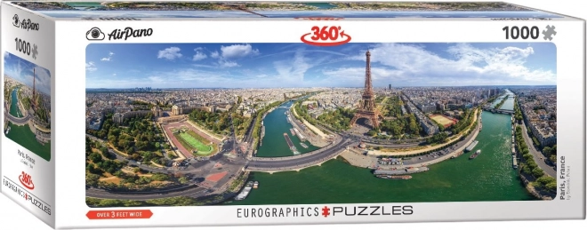 EUROGRAPHICS Panoramatické puzzle Paříž, Francie 1000 dílků