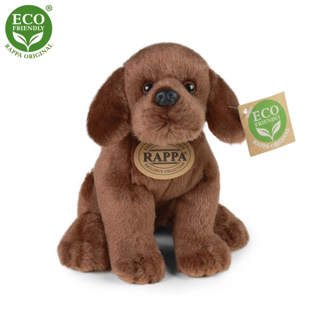 Plyšový pes labrador sedící 20 cm ECO-FRIENDLY