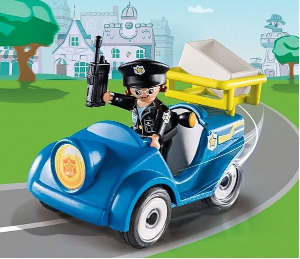 DUCK ON CALL sada figurek 70829 Mini policejní auto
