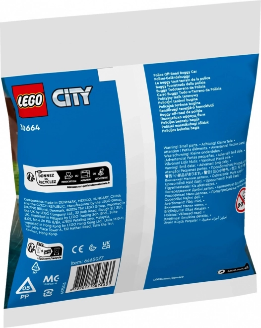 Lego City Policejní terénní buggy