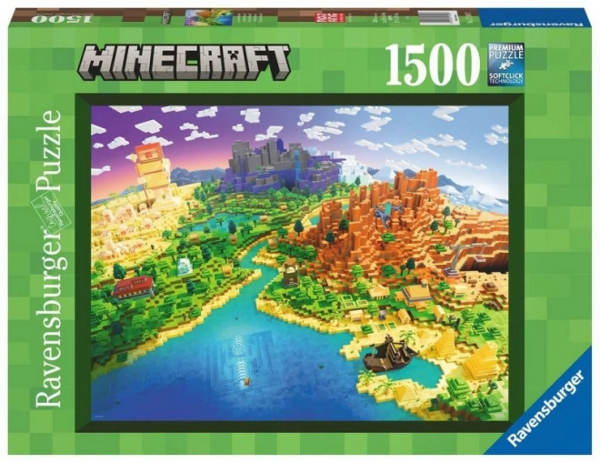 Minecraft: Svět Minecraftu 1500 dílků