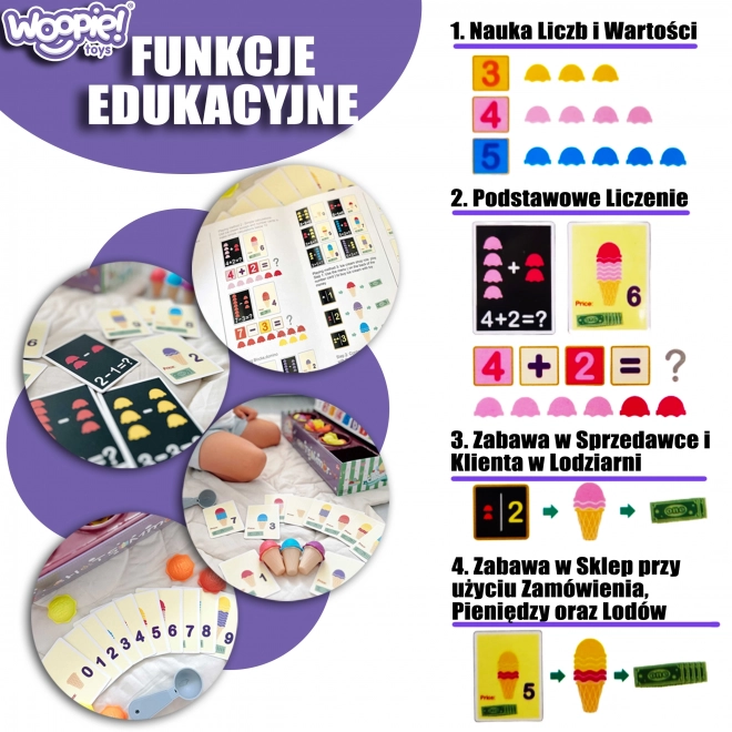 Edukativní zmrzlinárna XXL pro děti