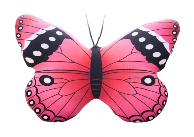 Plyšový polštářek Mascot Pink Butterfly 40 x 30 cm