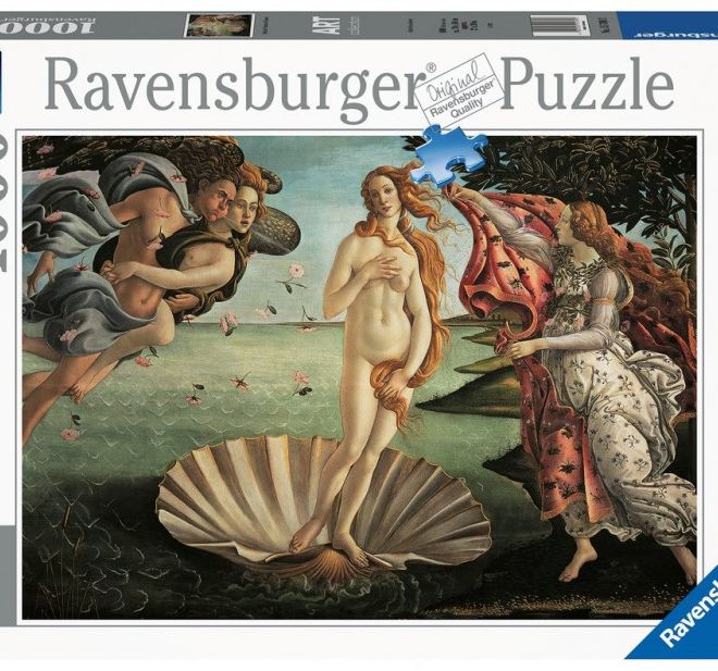 Puzzle 1000 prvků Art Collection Zrození Venuše