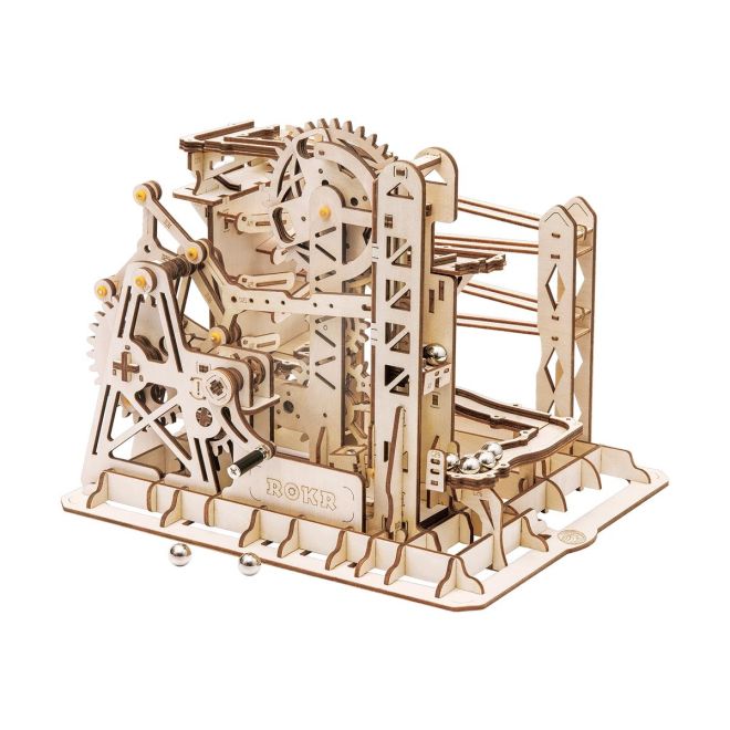 Kuličková dráha Marble Explorer - 3D dřevěná stavebnice
