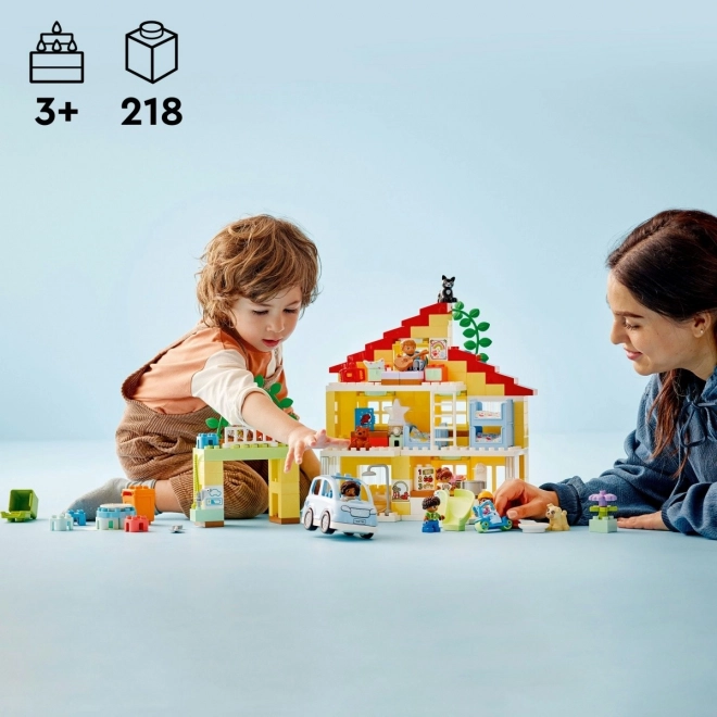 LEGO® DUPLO® 10994 Rodinný dům 3 v 1