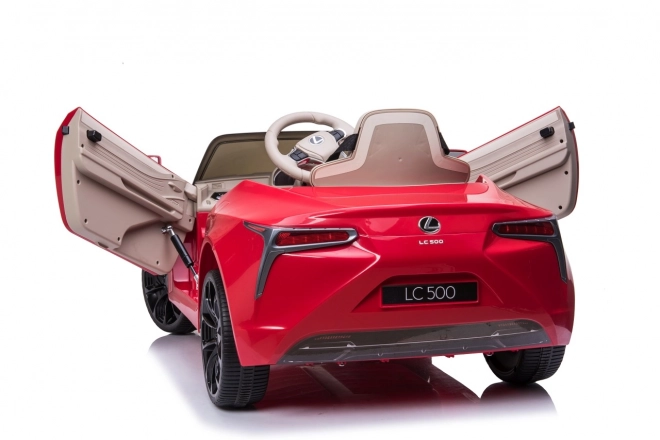 Lexus LC500 elektrické auto pro děti červené