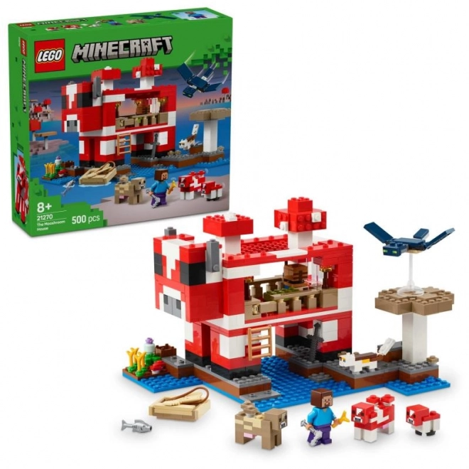 LEGO Minecraft Dům Houbové Krávy