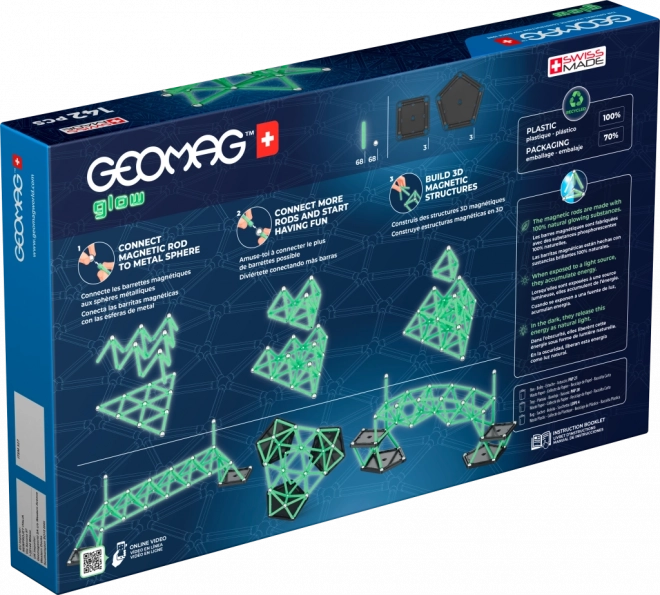 Geomag Glow 142 dílků