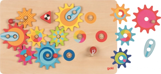 Goki pinwheel puzzle velké