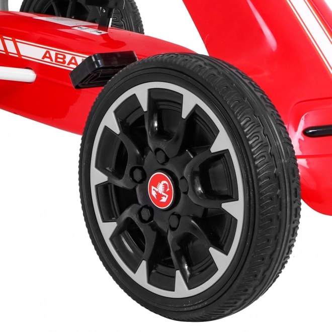 Gokart licencovaný ABARTH červený