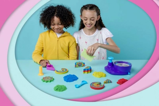 KINETIC SAND DUHOVÝ KOLOTOČ