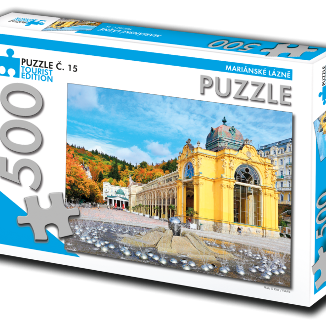 TOURIST EDITION Puzzle Mariánské Lázně 500 dílků (č.15)