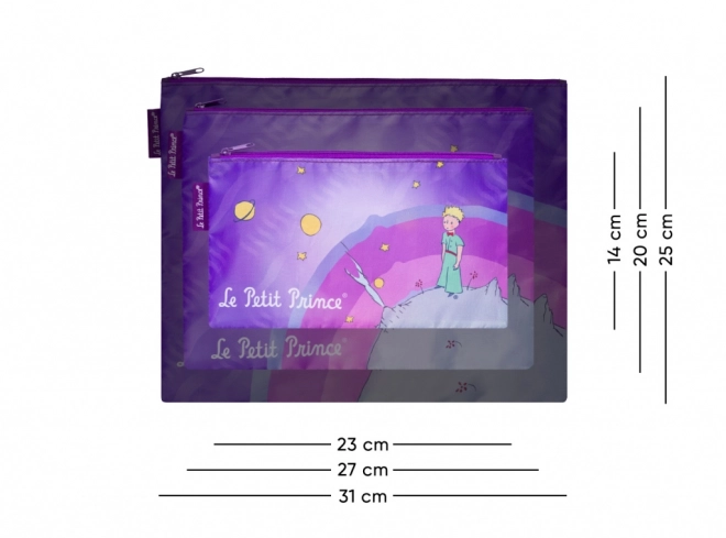 Set 3 taštiček Malý princ