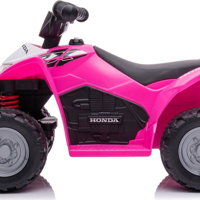 CHIPOLINO Elektrické vozítko Čtyřkolka 6V Honda s melodiemi ATV Pink