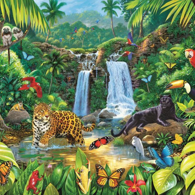 TREFL Puzzle Tropický deštný prales 2000 dílků