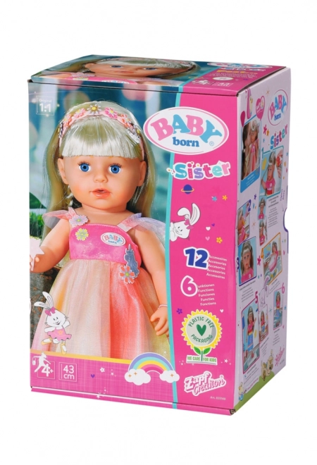 Baby Born Starší sestřička Soft Touch Jednorožčí víla - 43 cm