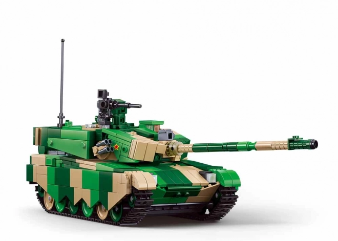 Sluban Power Bricks M38-B7071 R/C ZTZ-99AS Tank na dálkové ovládání