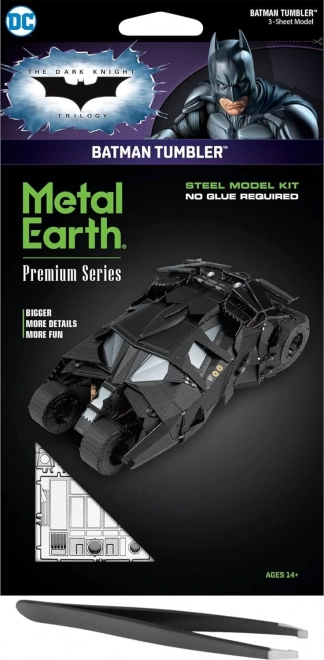 METAL EARTH 3D puzzle Premium Series: Batman, Tumbler