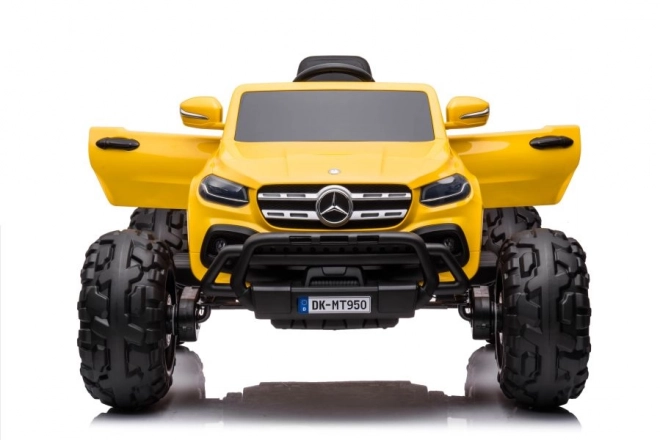 Mercedes DK-MT950 4x4 Battery Car Zlatožlutá barva