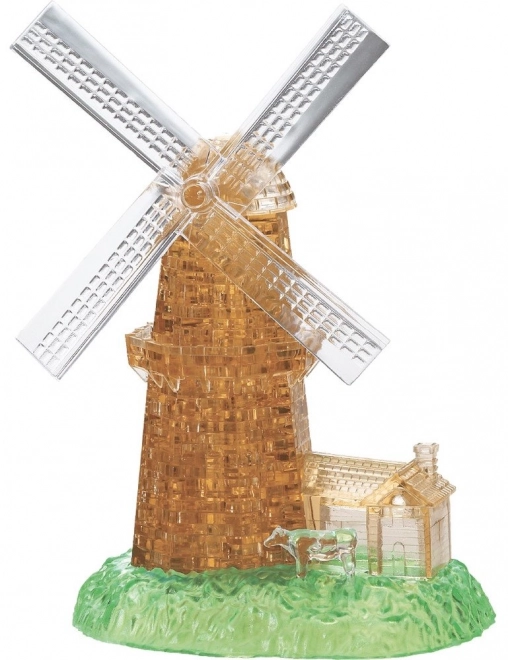 HCM KINZEL 3D Crystal puzzle Větrný mlýn 64 dílků