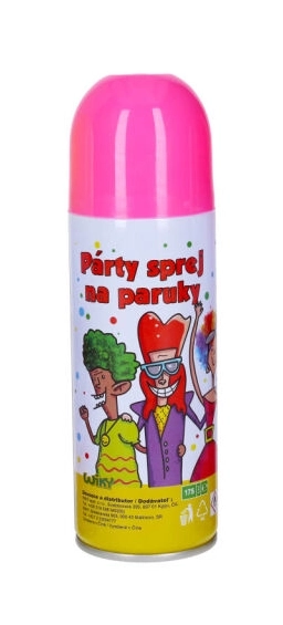 Barevný sprej na paruky 140 ml