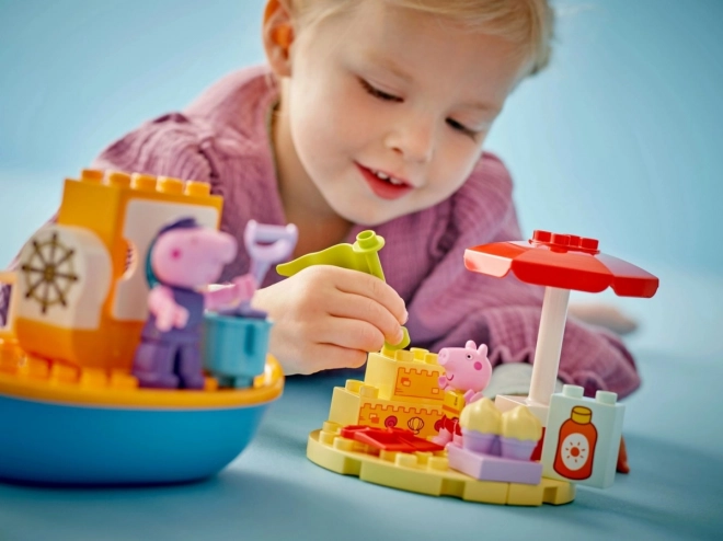 LEGO DUPLO 10432 Peppa Pig Peppa a výlet na loďce