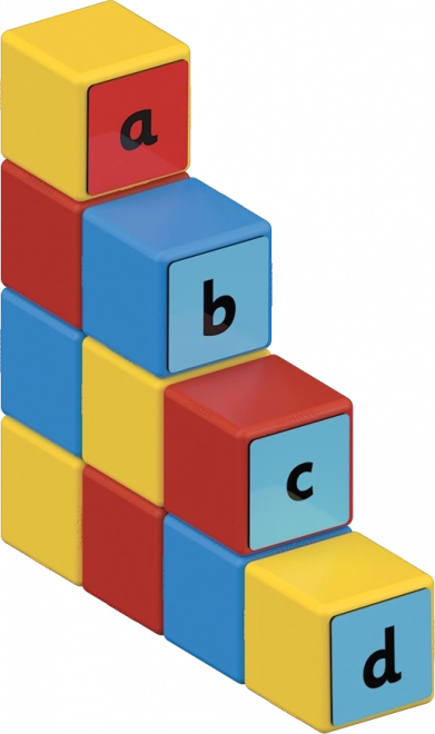 Geomag Magicube Words 55 dílků