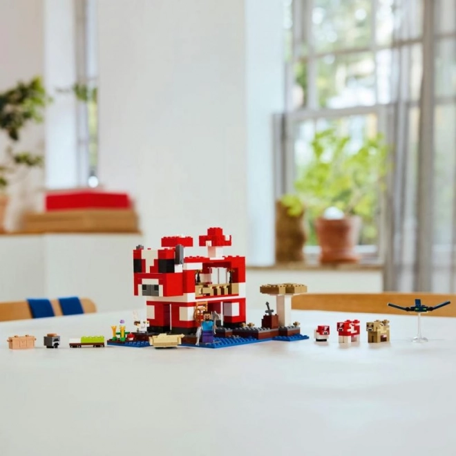 LEGO Minecraft Dům Houbové Krávy