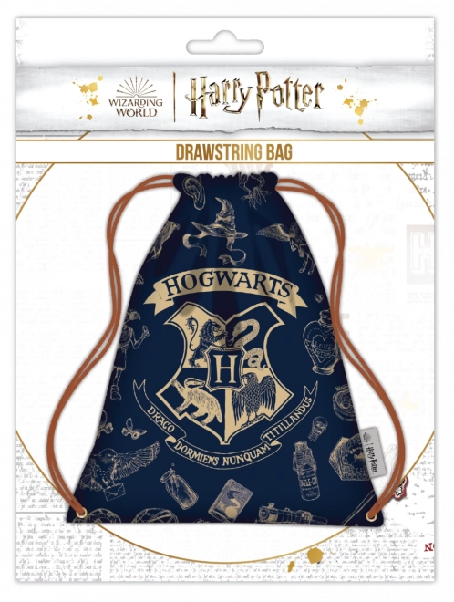 Harry Potter stahovací pytlík Navy & Gold
