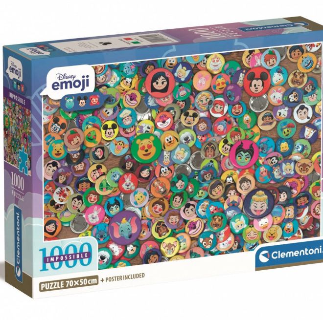 Puzzle 1000 dílků Compact Disney Emoji
