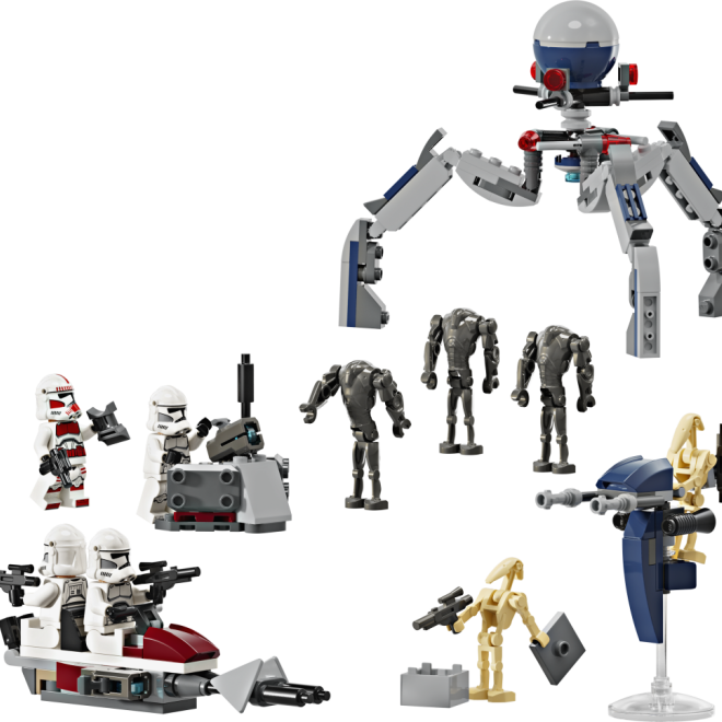 LEGO® Star Wars™ 75372 Bitevní balíček klonového vojáka a bitevního droida