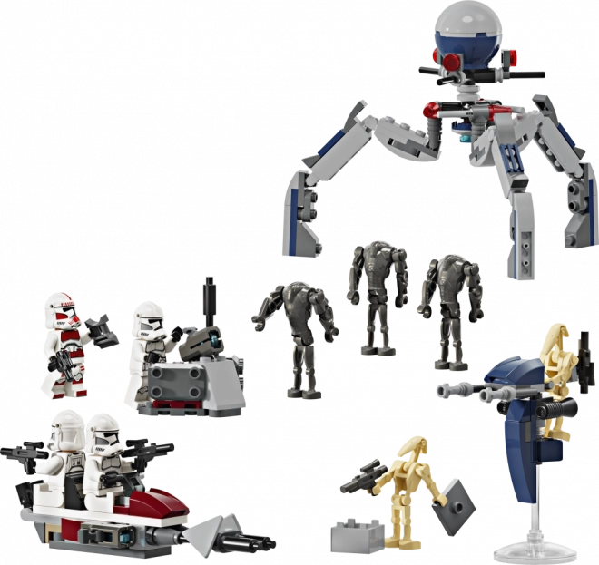 LEGO® Star Wars™ 75372 Bitevní balíček klonového vojáka a bitevního droida