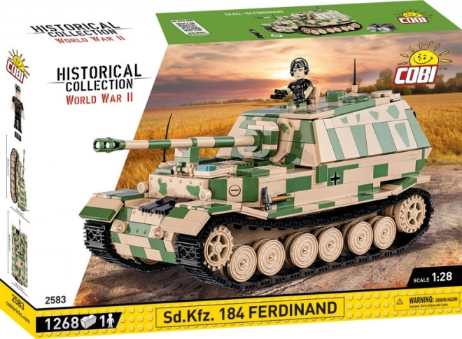 COBI 2583 II WW Sd. Kfz. 184 Ferdinand, 1:28, 1268 k, 1 f