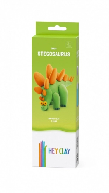 Plastová hmota Hey Clay Stegosaurus set