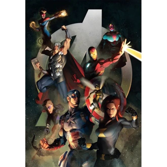 Puzzle 1000 prvků Disney 100 Avengers