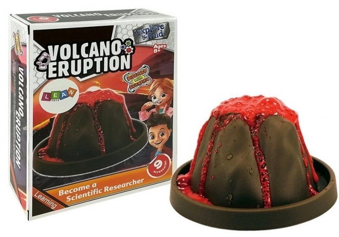 Erupce sopky Vzdělávací výzkumná kreativní sada