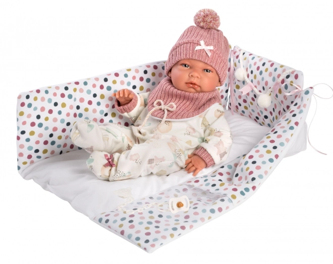 Obleček pro panenku miminko New Born s doplňky