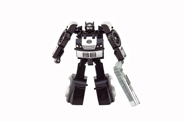 Transformer auto/robot plast 13cm 4 druhy na kartě