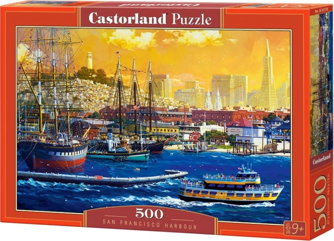 Puzzle San Francisco Přístav 500 dílků