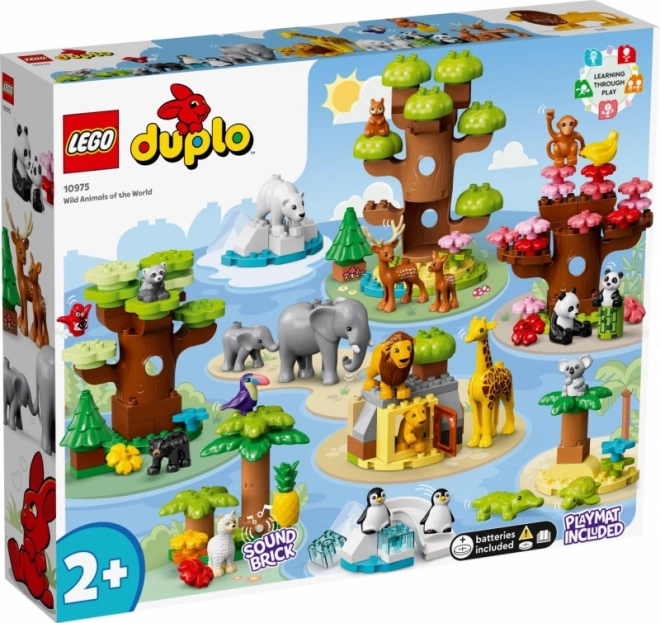 LEGO® DUPLO® 10975 Divoká zvířata světa