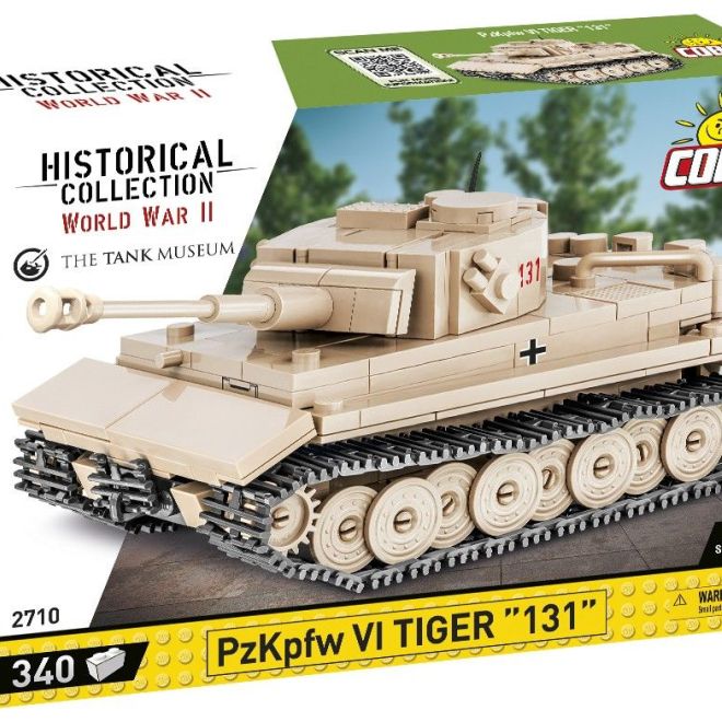 COBI 2710 II WW PzKpfw VI Tiger 131, 1:48, 340 k